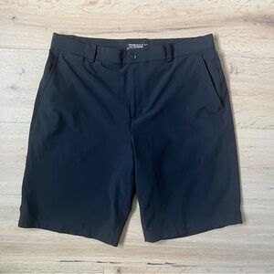 Nike Golf Black Closeout Woven Athletic Tour Performance 10” Shorts Sz 34 *U19